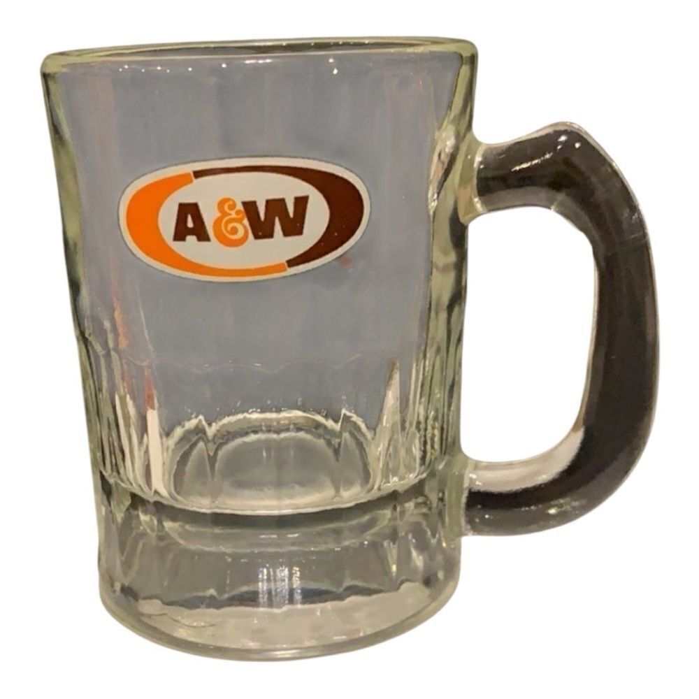 Vintage mini A&W root beer mini mug nostalgia